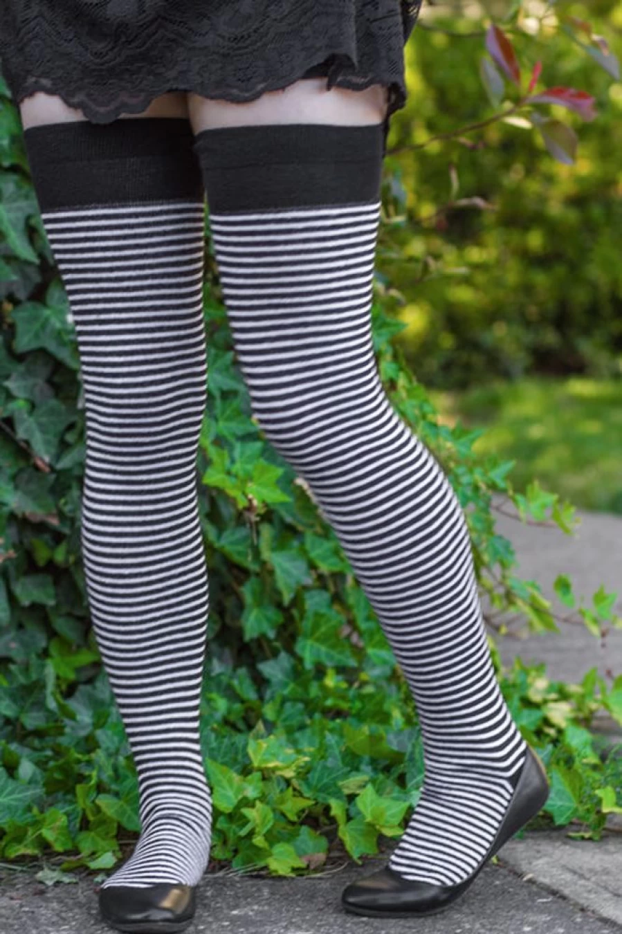 "Dreamer Socks Extraordinary Thigh High Boardwalk Socks for Women"