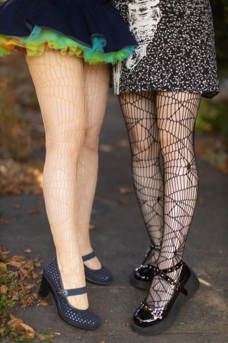 Leg Avenue Distressed Fishnet Tights - Vintage Style Ripped Net Pantyhose for Women