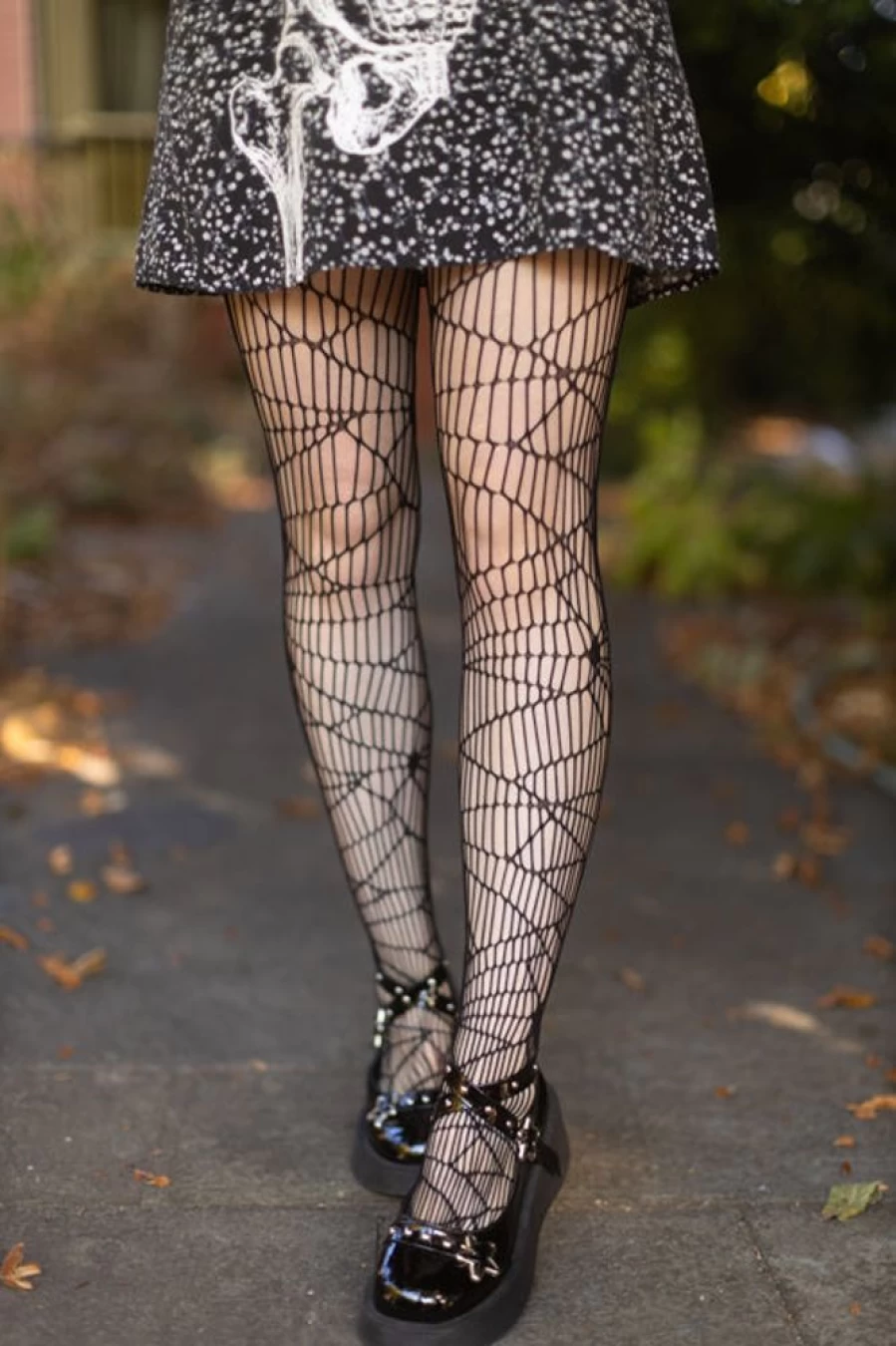 Leg Avenue Distressed Fishnet Tights - Vintage Style Ripped Net Pantyhose for Women