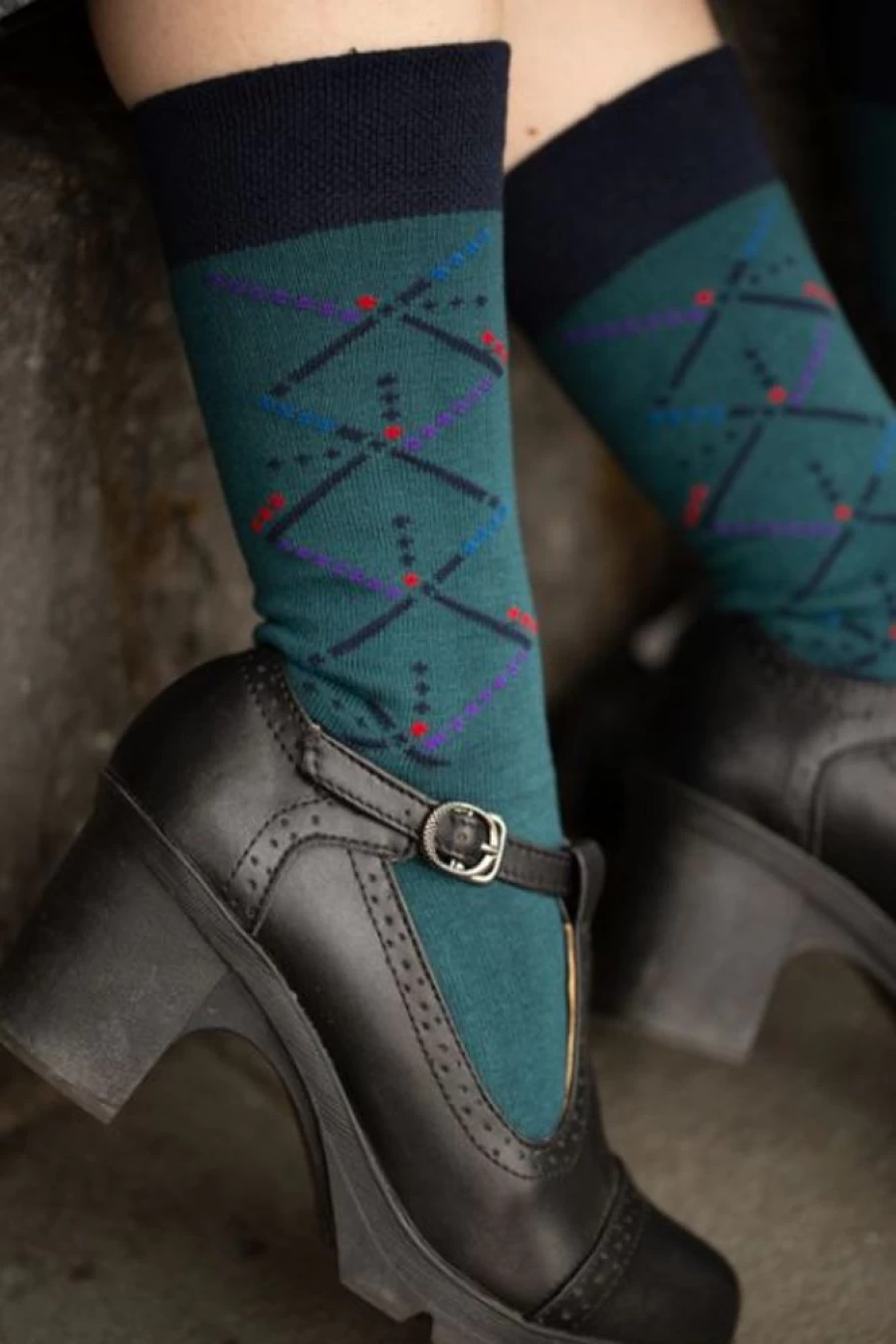 "Dreamer Socks PDX Carpet Crew Socks - Cozy & Stylish Unisex Socks for Men & Women"