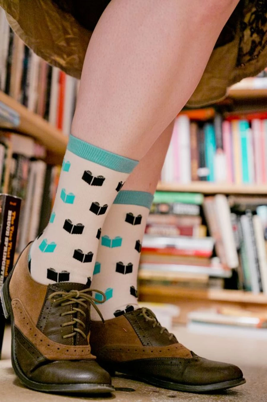 "Out Of Print Book Nerd Crew - Vintage Literary Graphic Tee for Book Lovers"