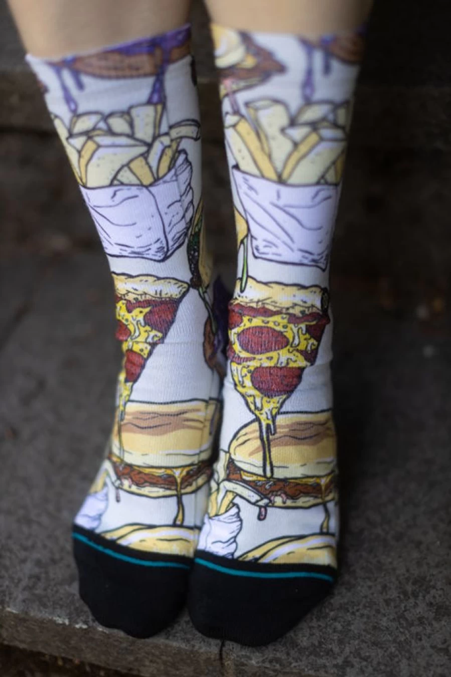 Stance Neen Snack Crew Socks - Comfortable & Stylish Snack-Inspired Design