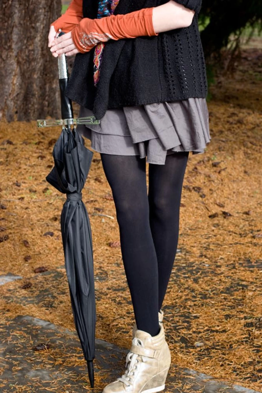Foot Traffic Opaque Tights for Women - High Quality, Comfortable & Durable Everyday Tights