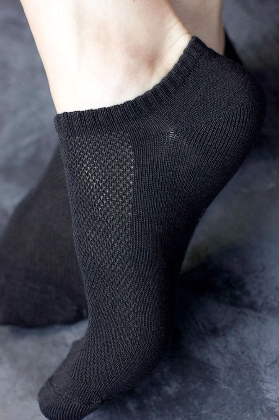 Foot Traffic Bamboo No-Show Socks 3-Pack - Breathable & Comfortable Low-Cut Socks for Men & Women